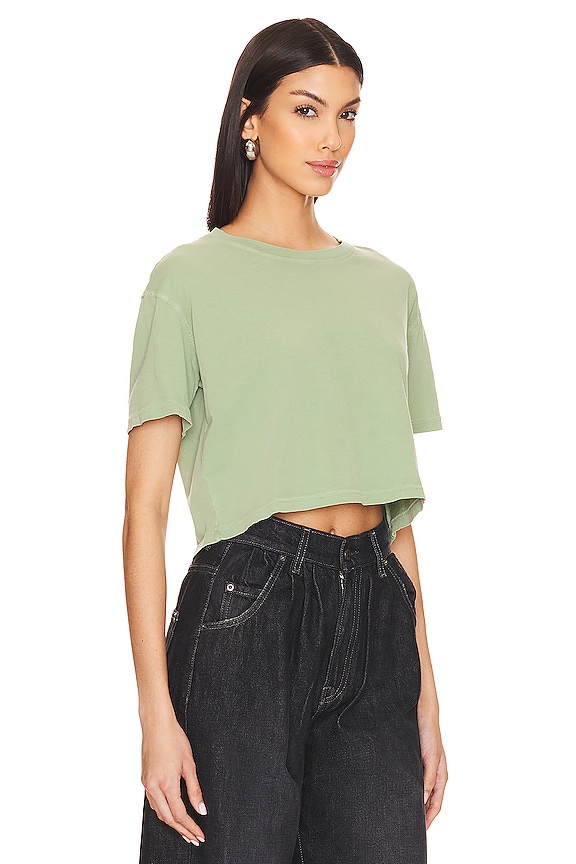 view 2 of 4 Green The Bay Tee Shirt in Herb Green