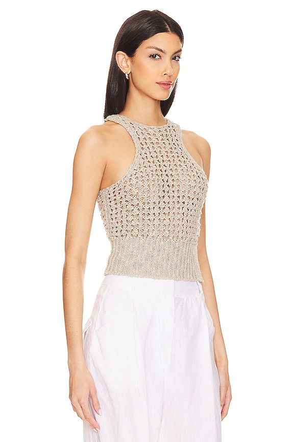 view 2 of 4 Selea Top in Taupe