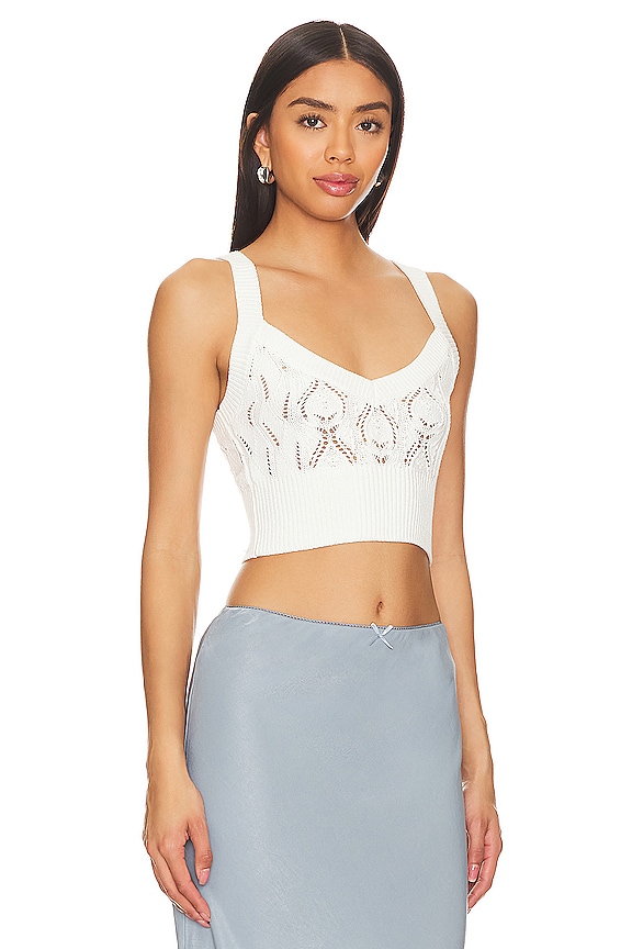 view 2 of 4 Gia Knit Top in White