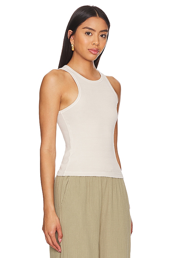 view 2 of 4 MAYA タンクトップ in Linen White