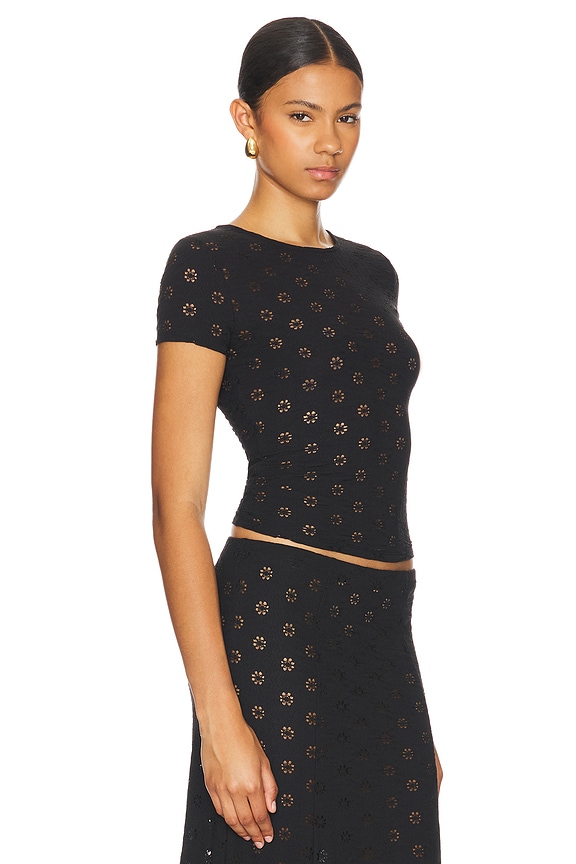 view 2 of 5 Elise Top in Black