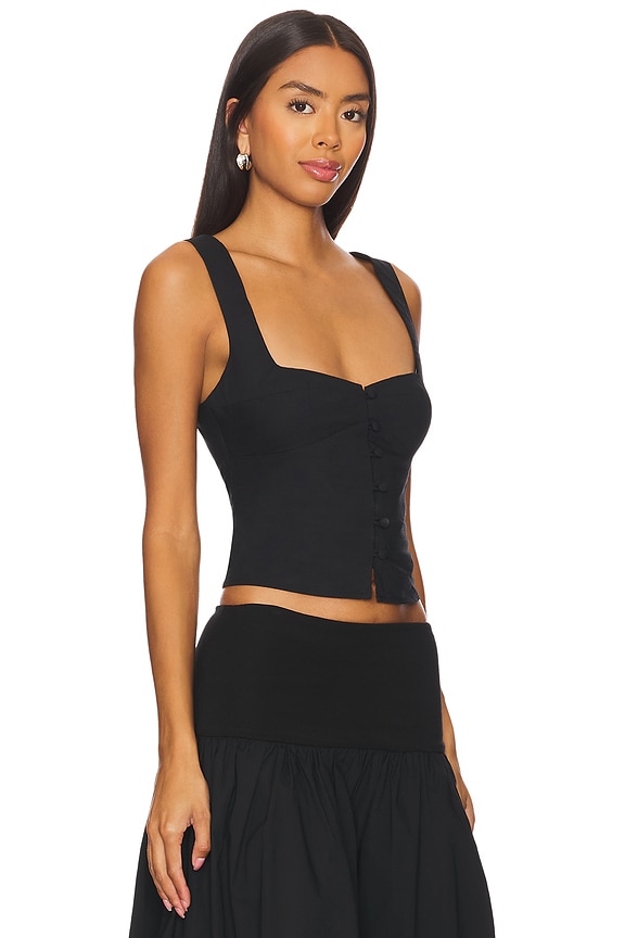 view 2 of 4 Jess Top in Black