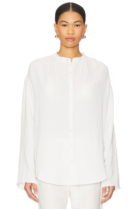 view 2 of 5 Pheby Button Down Shirt in Ivory