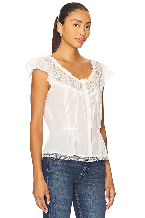 view 2 of 4 Brixley Top in White