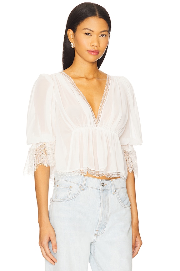 view 2 of 4 Remley Blouse in Ivory