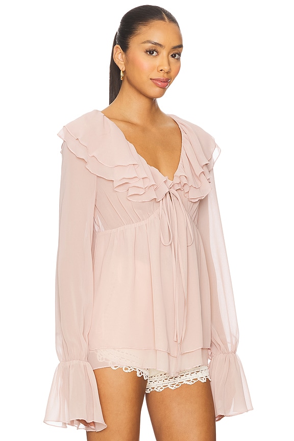 view 2 of 4 VIANNA 탑 in Mauve