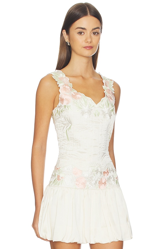 view 2 of 5 Lorraine Top in Ivory