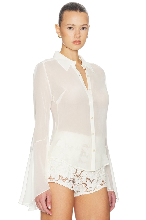 view 2 of 4 CHEMISE ARLO in Ecru