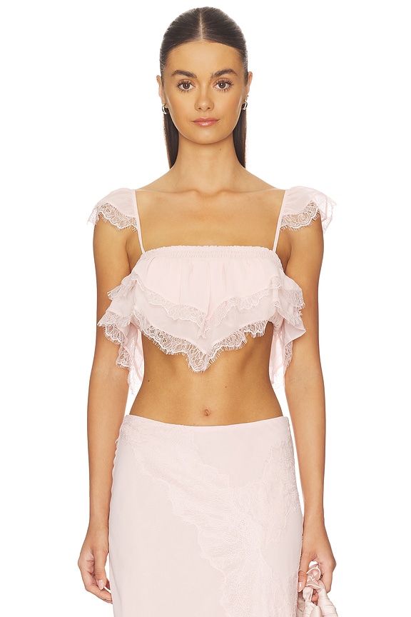 view 1 of 4 Marisa Top in Blush Pink