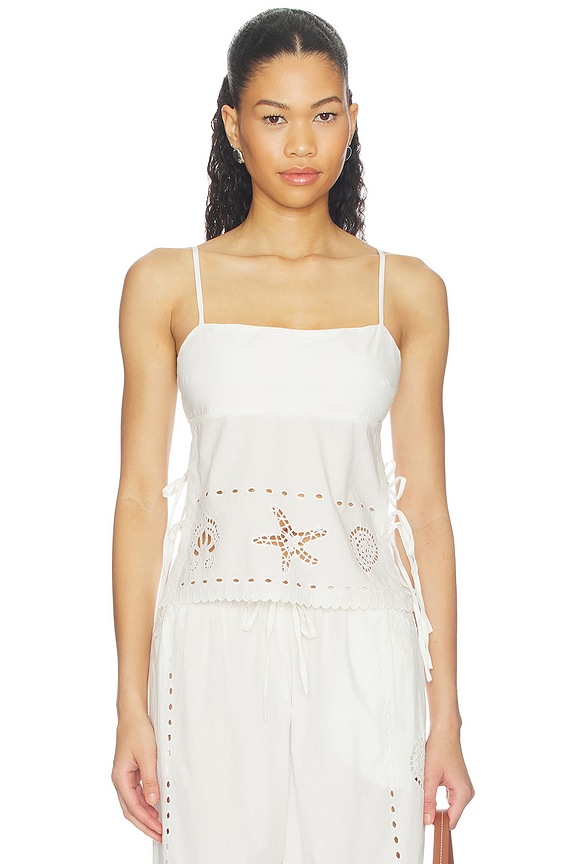 view 2 of 4 Nora Top in White