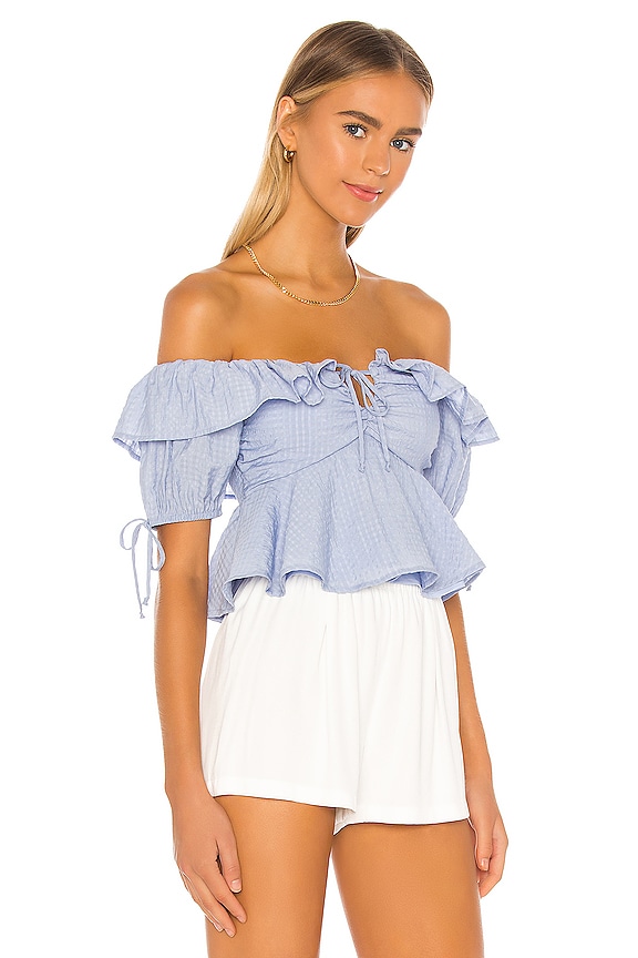 view 2 of 4 ТОП MAGGIE in Powder Blue