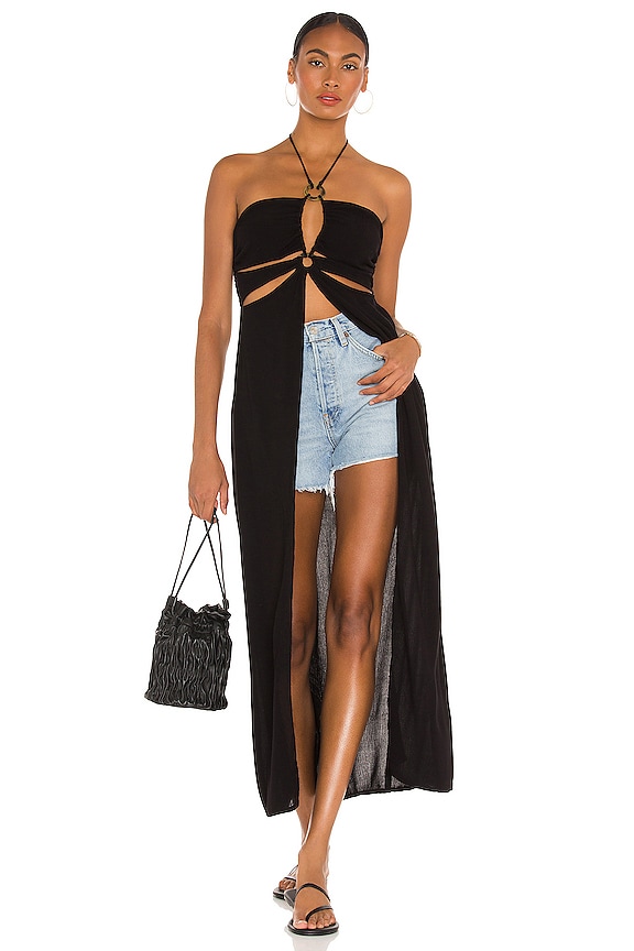 view 1 of 3 Tekoa Maxi Top in Black