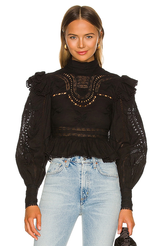 view 2 of 4 Michon Top in Black