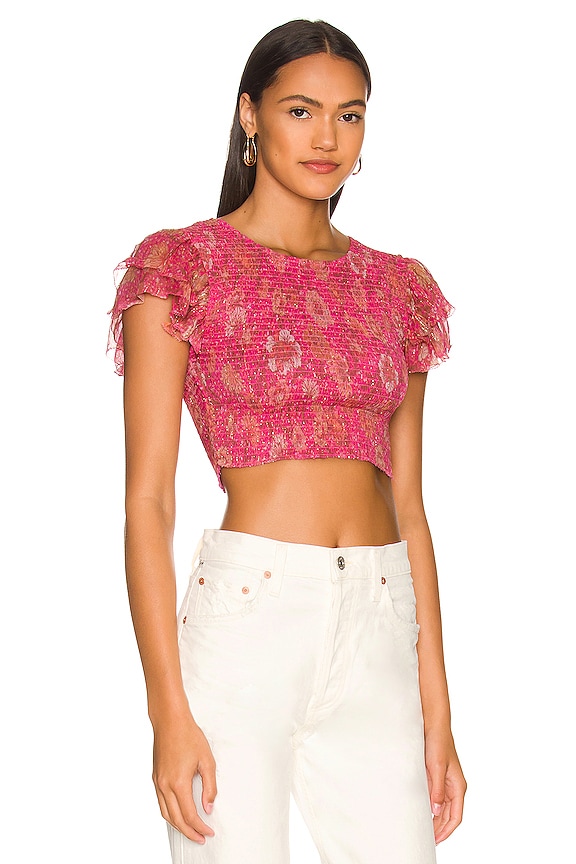 view 2 of 5 CORINNE 탑 in Mara Batik Floral