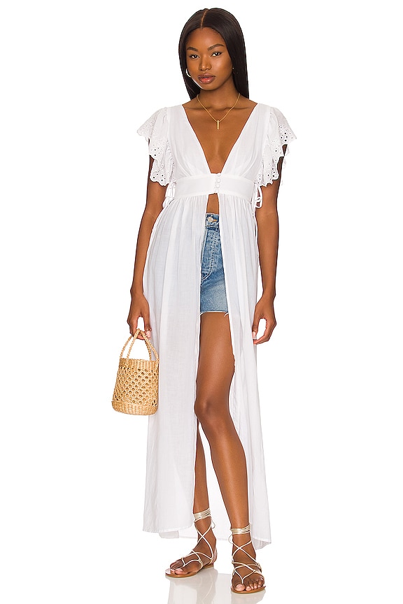 view 2 of 4 Trixie Maxi Top in White