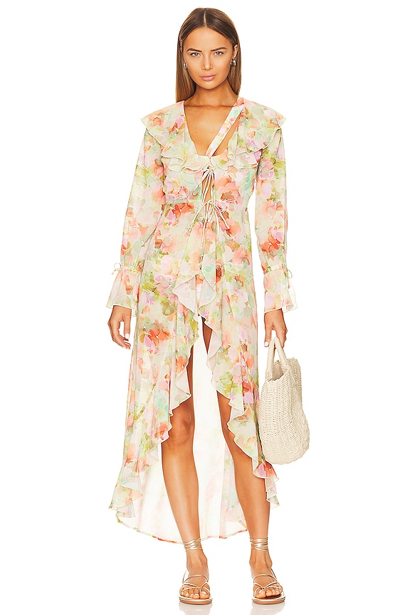 Spring Robe Floral Tularosa Maisie Robe in Multi Spring Floral | REVOLVE
