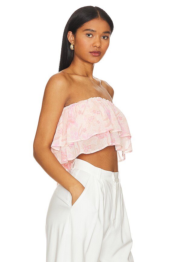 view 2 of 4 Tiffany Top in Annie Floral Multi