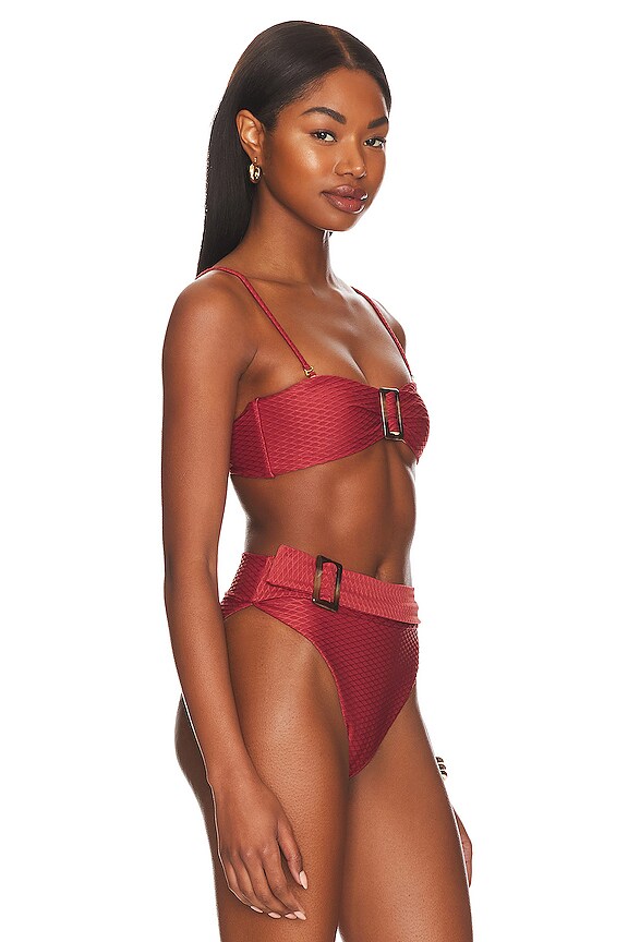 view 2 of 5 Celine Top in Rust