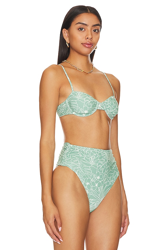 view 2 of 4 Popi Top in Green Tropics