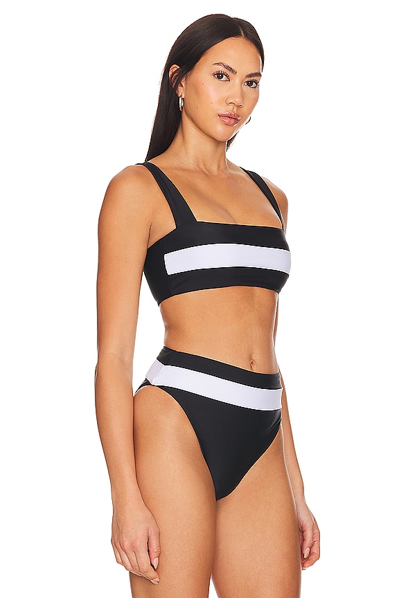 view 2 of 4 Aleah Top in Black & White