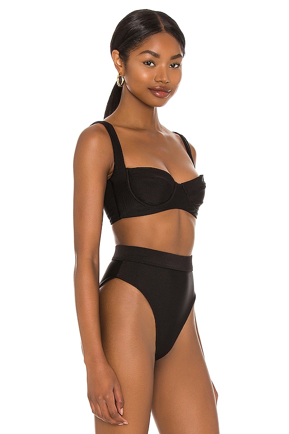 view 2 of 4 ALUKA 비키니 탑 in Black