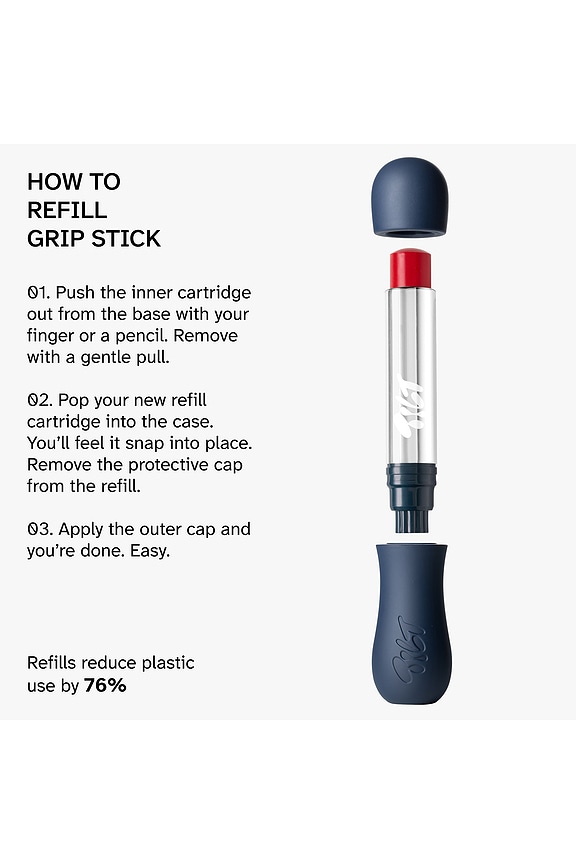 view 2 of 11 TRAITEMENT POUR LES LÈVRES GRIP STICK HYDRATING TINTED LIP TREATMENT in Heart To Heart