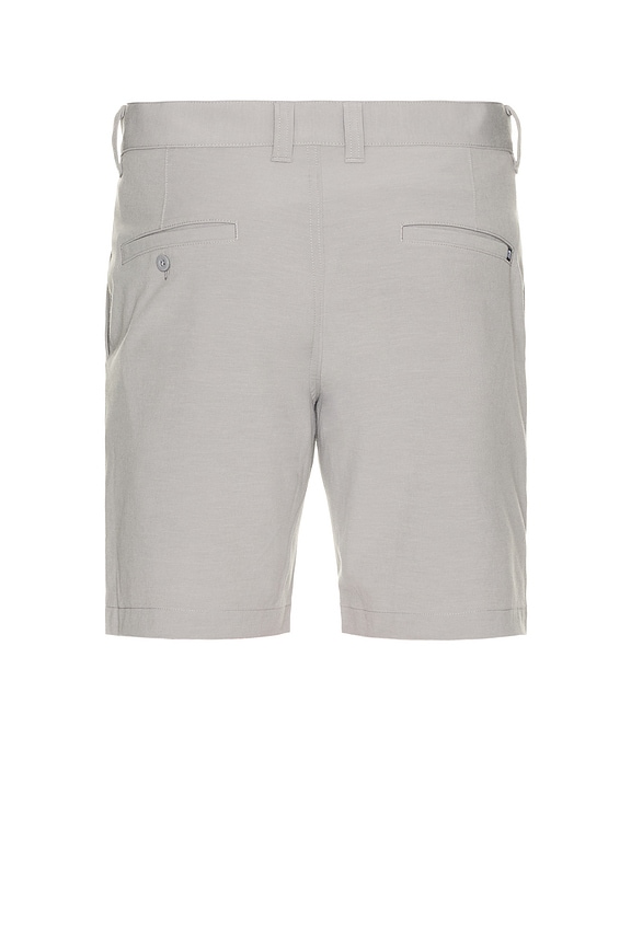 view 2 of 3 Tech Chino Short in Heather Sleet