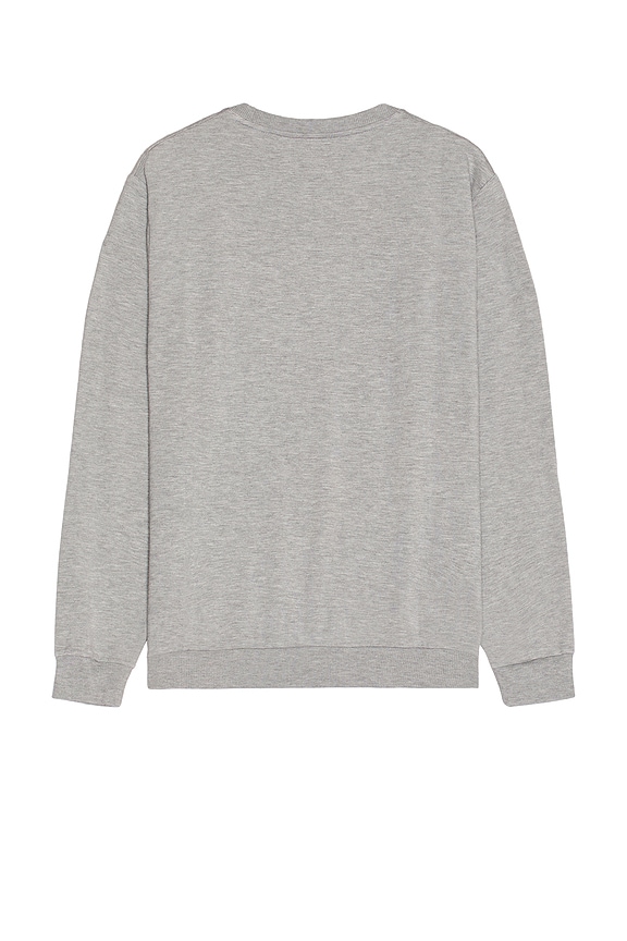 view 2 of 3 Amenities Crew Sweatshirt in Heather Light Grey