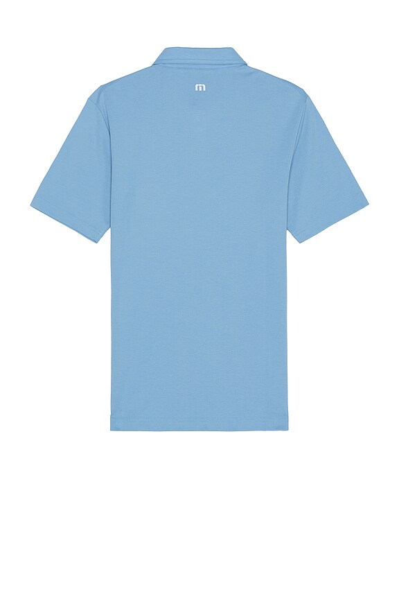 view 2 of 3 Coral Beds Polo Shirt in Quiet Harbor