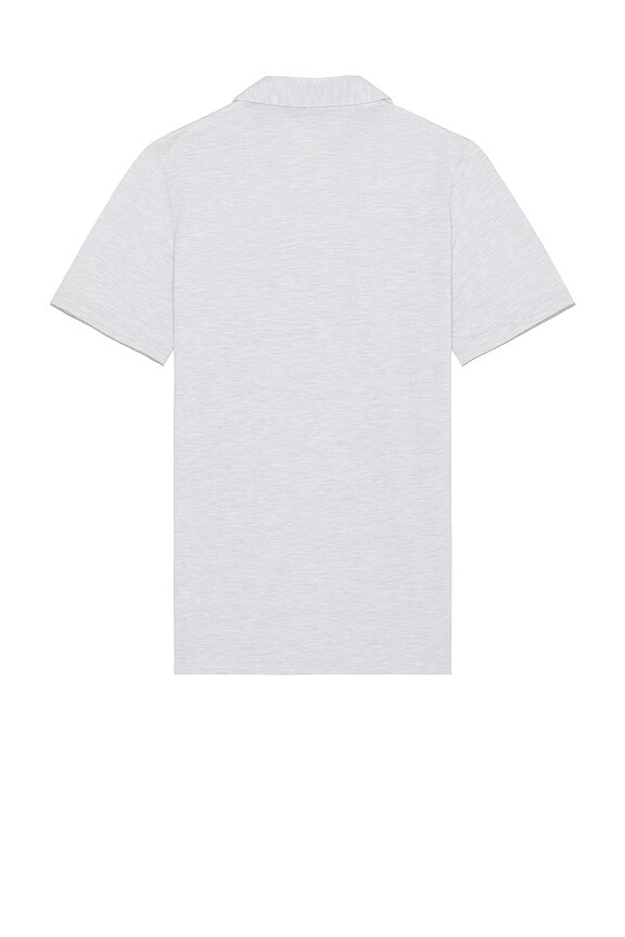 view 2 of 4 Late At Night Polo in Heather Light Grey