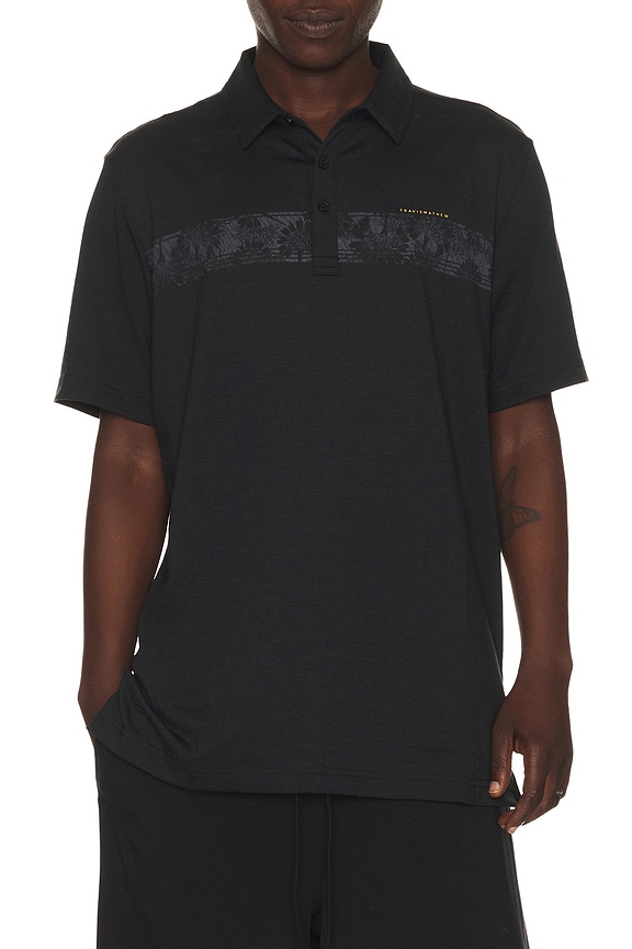 view 1 of 4 Performance Jersey Flight Polo in Black