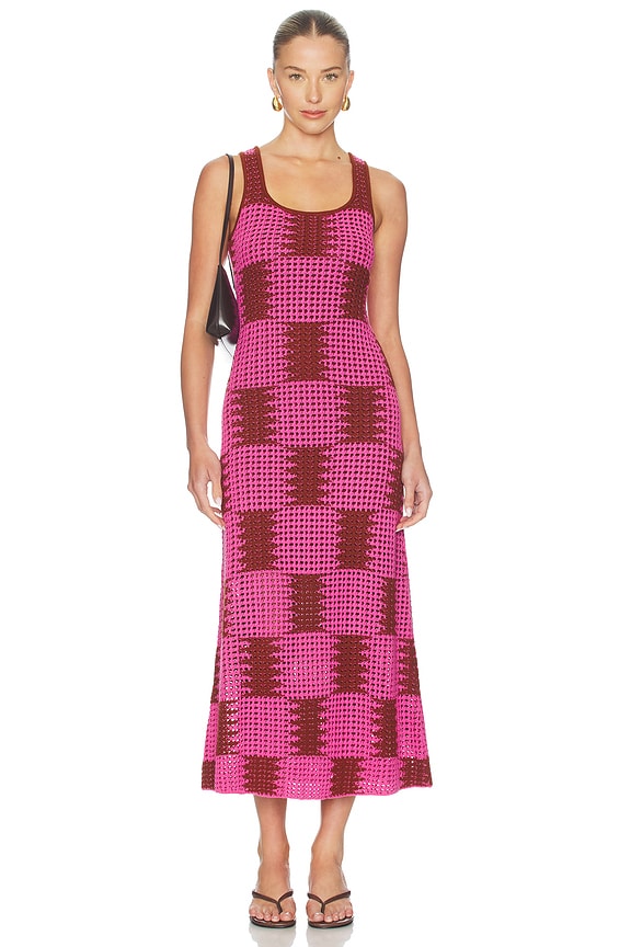 view 1 of 3 ROBE MAXI THERA  in Magenta