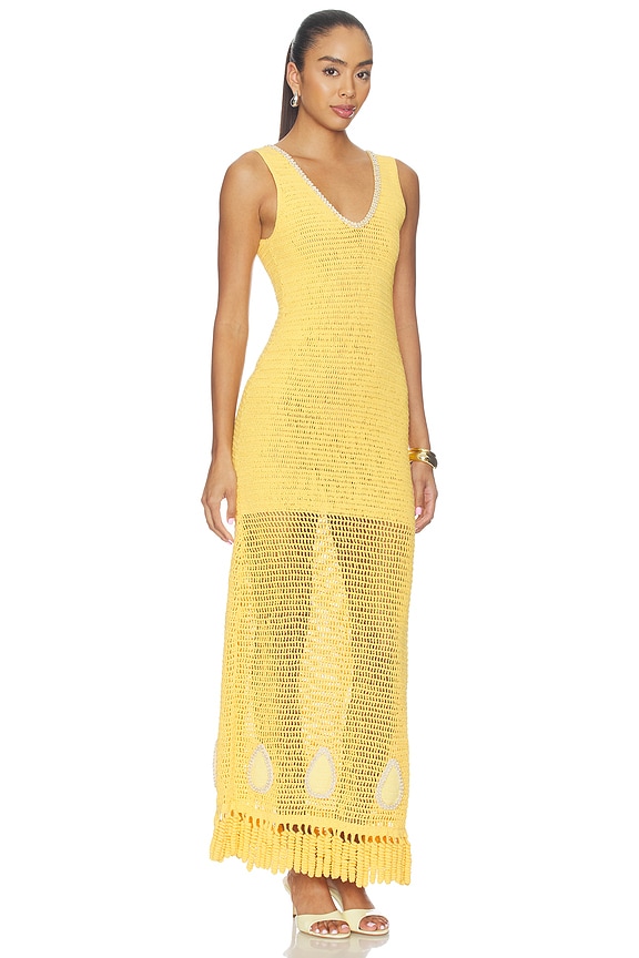 view 2 of 4 MAXIVESTIDO NAIA in Butter