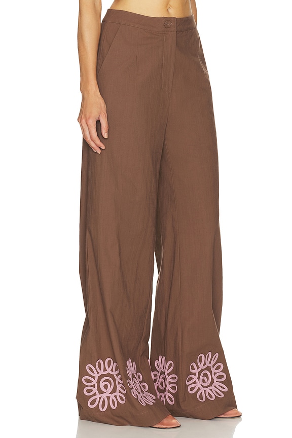 view 2 of 6 PANTALÓN ESTELA in Chocolate