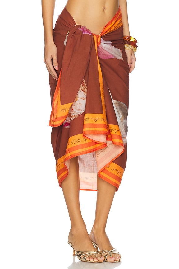 view 2 of 6 JUPE CONCHA in Chocolate