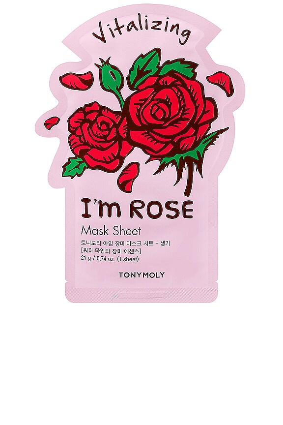 view 2 of 2 MÁSCARA DE LA HOJA I'M ROSE SHEET MASK in 