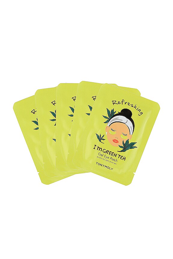 view 2 of 3 I'm Green Tea Gel Eye Mask 5 Pack in 