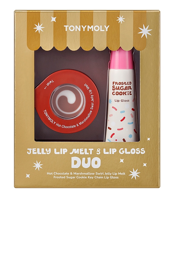 view 1 of 5 Jelly Lip Melt & Lip Gloss Key Chain Duo in 