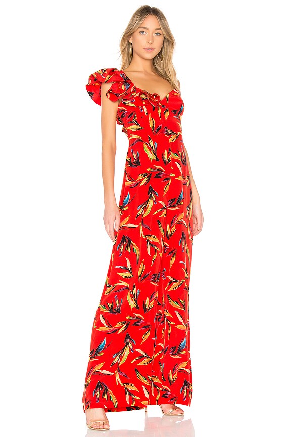 view 2 of 3 BRIELLE 점프수트 in Red