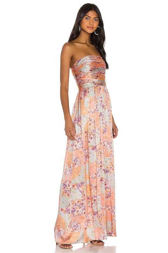 view 2 of 3 Kallia Jumpsuit in Floral Patchwork