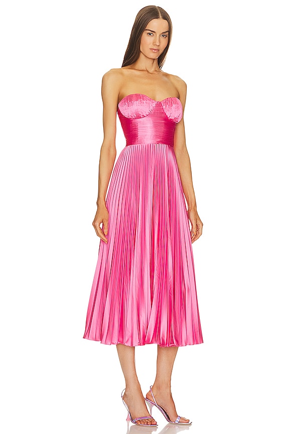 view 2 of 3 Kin Strapless Dress in Calla Lily