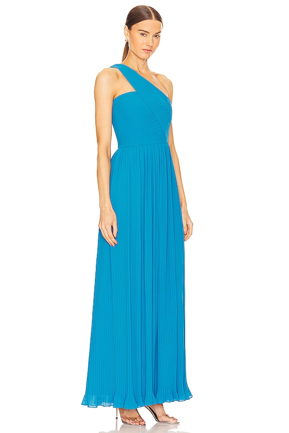 view 2 of 3 Skye Gown in Blue Surf