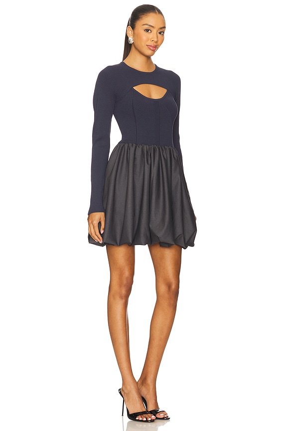 view 2 of 3 Madelyn Mini Dress in Dark Suitable Grey