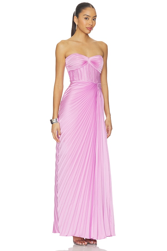 view 2 of 4 VESTIDO OYCEANN in Pink Hyacinth