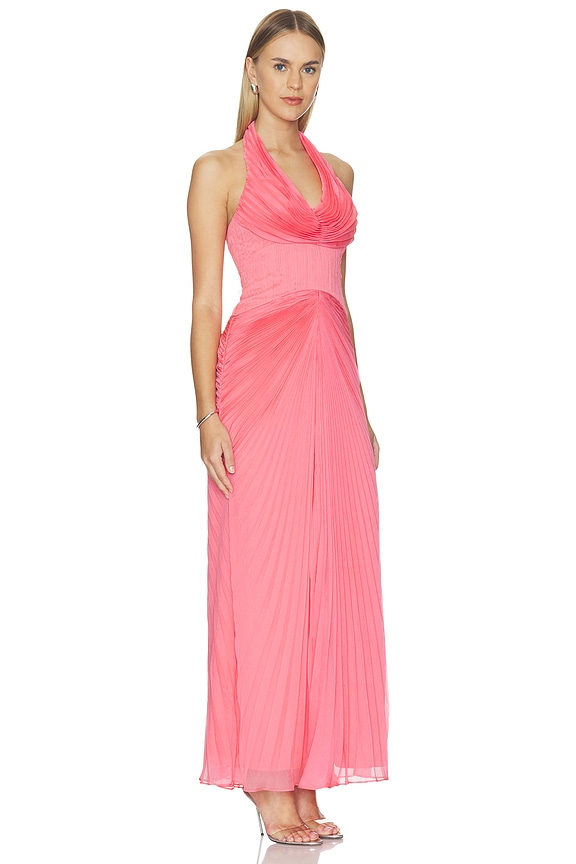view 2 of 4 MAXIVESTIDO ENLY in Pink Anemone