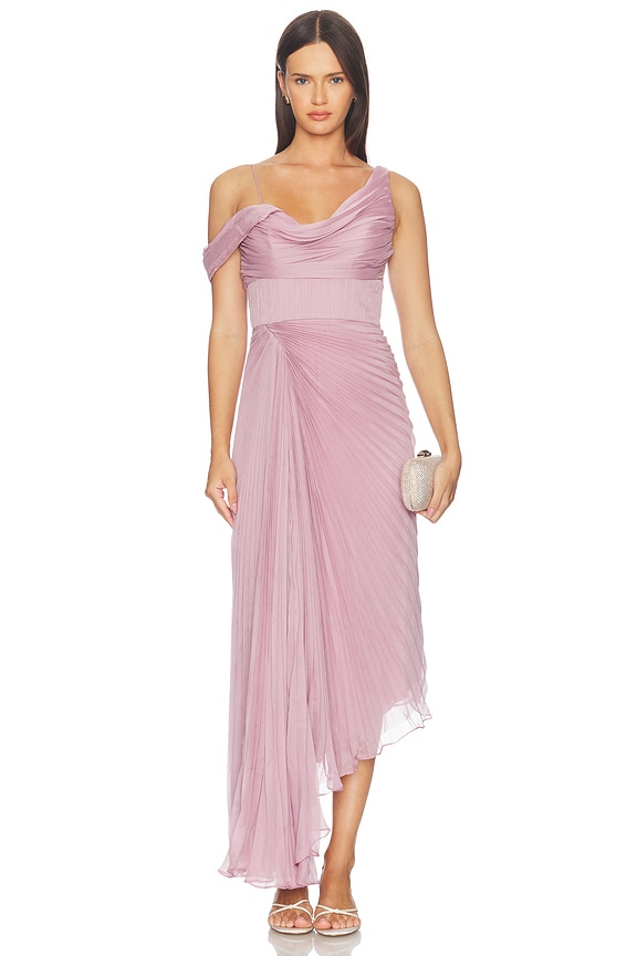 view 1 of 5 VESTIDO LARGO JOELLE in Violet Isla