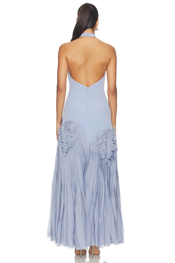 Elani Pleated Gown