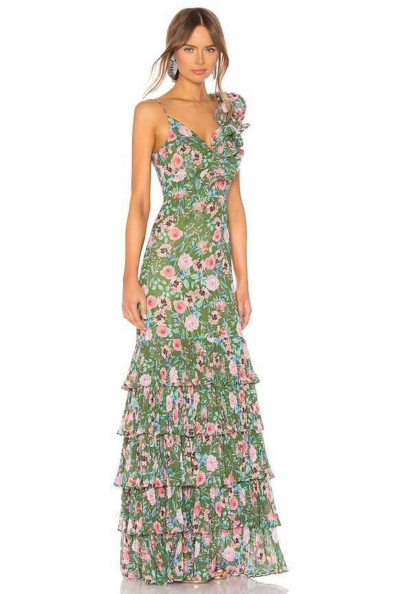 view 2 of 3 Esme Gown in Grass Green