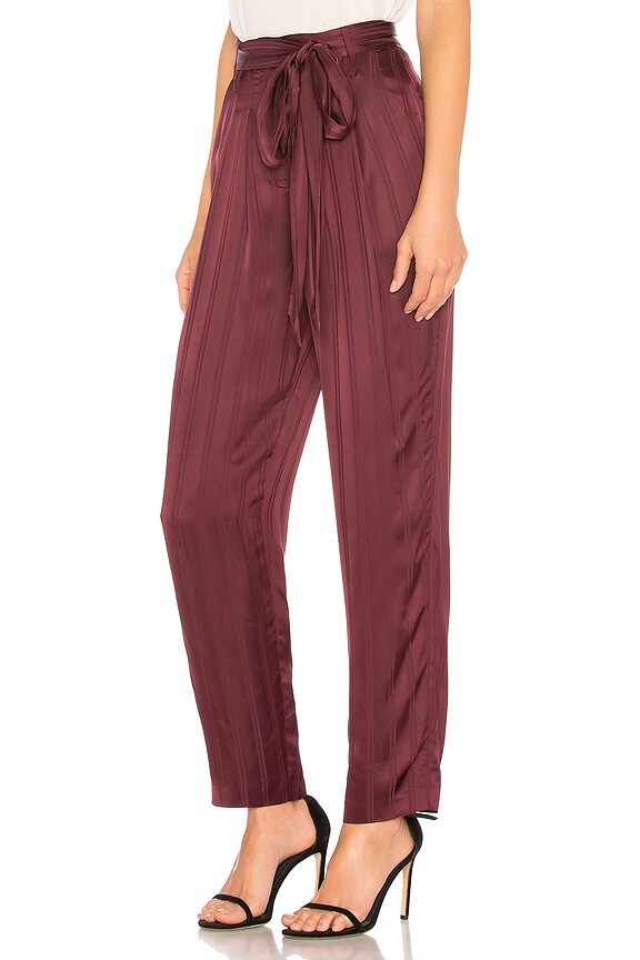 view 2 of 4 SHAY 팬츠 in Bordeaux