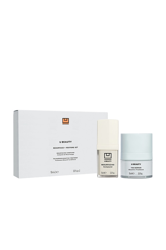 view 2 of 4 DUO DE SOINS DE LA PEAU THE RESURFACE + RESTORE SET in 